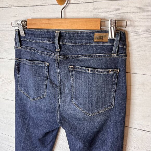Paige Jeans Womens Size 28 Verdugo Crop Medium Wash Made in USA Denim Cotton - Picture 11 of 15